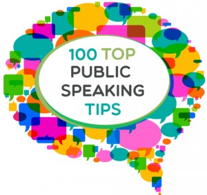 100 Top Public Speaking Tips from Speak Up for Success